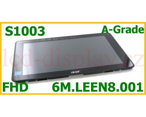 S1003 N16H1 Černý LCD Displej + Dotyk pro Acer Aspire S1003 6M.LEEN8.001 Assembly (S1003 FHD version N16H1) by www.lcd-display.cz
