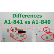 A1-841 Bílý LCD Dotyk + Displej pro ACER ICONIA A1-841 6M.L54N9.001 Assembly 