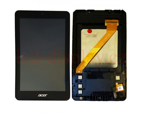 B1-760HD Černý LCD Displej + Dotyk pro Acer Iconia B1-760HD 6M.LB1N8.001 Assembly (B1-760HD) by www.lcd-display.cz