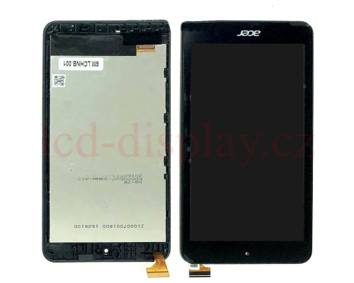 B1-780 Černý LCD Displej + Dotyk pro Acer Iconia One 7 B1-780 6M.LCHNB.001 Assembly (B1-780) by www.lcd-display.cz