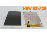 B3-A20 Bílý LCD Displej + Dotyk pro Acer Iconia B3-A20 6M.LBVNB.001 Assembly