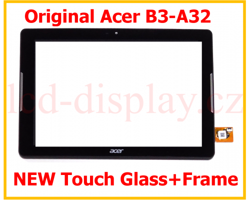 B3-A32 Černý Dotyk pro Acer Iconia B3-A32 6M.LDKNB.001 Touch (B3-A32) by www.lcd-display.cz