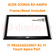 B3-A40FHD Černý Dotyk pro Acer Iconia B3-A40FHD 6M.LDZNB.001 Touch