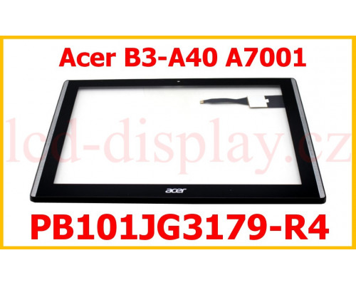 B3-A40 Černý Dotyk pro Acer Iconia B3-A40 6M.LDPNB.001 Touch (B3-A40) by www.lcd-display.cz