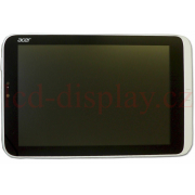 W3-810 Bílý Dotyk + Displej pro Acer Iconia Tab W3-810 6M.L1HN2.001 Assembly 