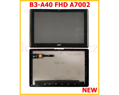 B3-A40FHD Černý LCD Displej + Dotyk pro Acer Iconia B3-A40FHD 6M.LDZNB.001 Assembly (B3-A40FHD) by www.lcd-display.cz