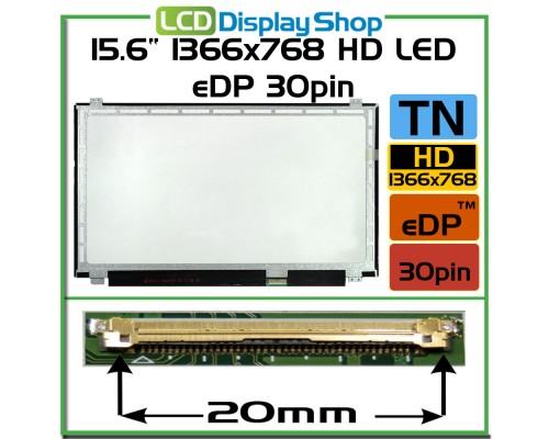 Lenovo IdeaPad 305-15ABM eDP Laptop Screen 15.6 LED LCD HD Display