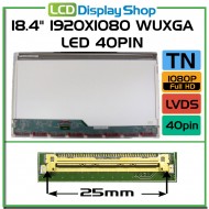 18.4" 1920x1080 WUXGA LED 40pin