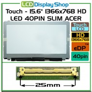 Dotykový - 15.6" 1366x768 HD LED 40pin Slim ACER