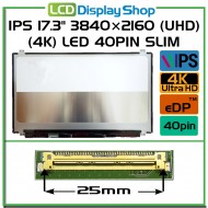 IPS 17.3" 3840×2160 (UHD) (4K) LED 40pin Slim (eDP)