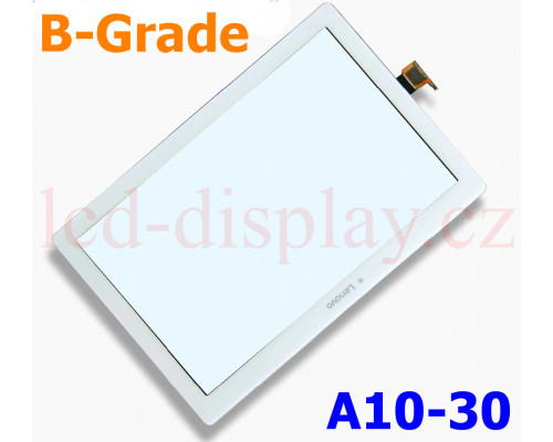A10-30 LCD Bílý Dotyk pro Lenovo TAB2 A10-30 TB2-X30 X30F 5D68C04083 Touch (A10-30 Touch) by www.lcd-display.cz