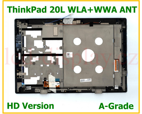 20L LCD Displej + Dotyk pro Lenovo Tablet 10 - Type 20L3 20L4 02DC124 10.1 HD touch w/Bezel WLA+WWA ANT Assembly (20L Assembly HDversion) by www.lcd-display.cz