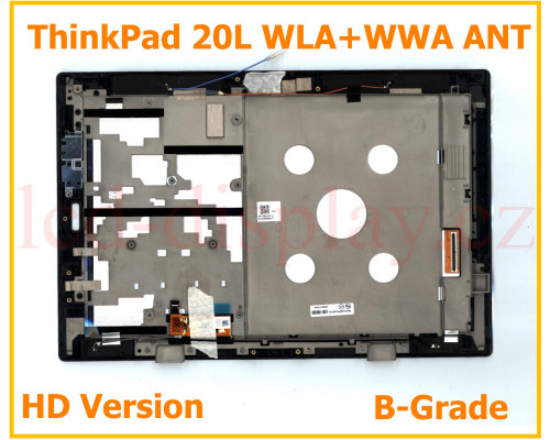 20L LCD Displej + Dotyk pro Lenovo Tablet 10 - Type 20L3 20L4 02DC124 10.1 HD touch w/Bezel WLA+WWA ANT Assembly (20L Assembly HDversion) by www.lcd-display.cz