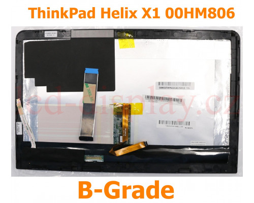 Helix X1 Černý LCD Displej + Dotyk pro Lenovo ThinkPad Helix X1 00HM806 Assembly (Helix X1) by www.lcd-display.cz