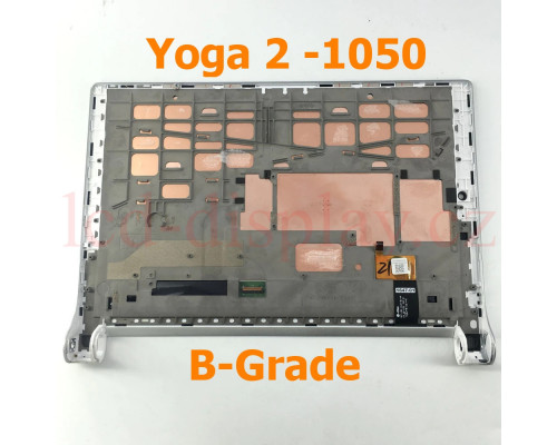 Yoga 2 1050 Stříbrný LCD Displej + Dotyk pro Lenovo Yoga 2 1050 10.1" 5D69A6N2JR Assembly (1050) by www.lcd-display.cz
