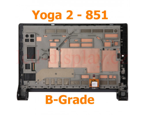 YOGA 2-851 Černý LCD Displej + Dotyk pro Lenovo YOGA Tablet 2-851 5D69A6N4KH 5D69A6N368 Assembly (YOGA 2-851) by www.lcd-display.cz