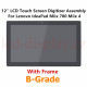 Miix 700 Černý LCD Displej + Dotyk pro Lenovo Miix 700-12ISK 12" 5D10K37833 Assembly