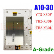 A10-30 LCD Bílý Displej + Dotyk pro Lenovo TAB2 A10-30 TB2-X30 X30F 5D68C04083 Assembly