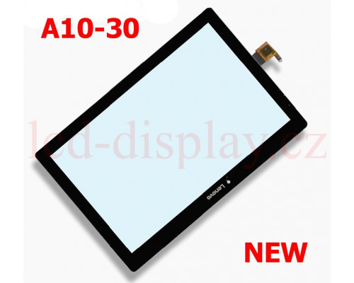 A10-30 Černý Dotyk pro Lenovo Tab 2 A10-30 TB2 X30F 5D68C03676 Touch (A10-30 Touch) by www.lcd-display.cz