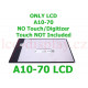 A10-70 LCD Displej pro Lenovo TAB 2 A10-70 Tablet TAB 2 A10-70F, TAB 2 A10-70L 5D68C01484 Screen