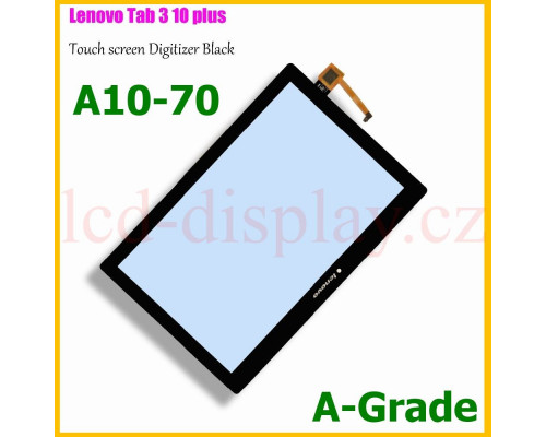 A10-70 Černý Dotyk pro Lenovo TAB 2 A10-70 Tablet TAB 2 A10-70F, TAB 2 A10-70L 5D68C01484 Touch (A10-70 Touch) by www.lcd-display.cz