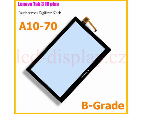 A10-70 Černý Dotyk pro Lenovo TAB 2 A10-70 Tablet TAB 2 A10-70F, TAB 2 A10-70L 5D68C01484 Touch (A10-70 Touch) by www.lcd-display.cz