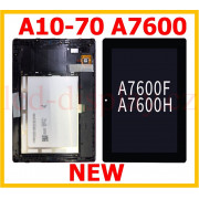 A10-70 Černý LCD Displej + Dotyk pro Lenovo Tab 2 A10-70 A7600 5D69A6MVWR Assembly