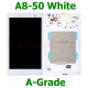 A8-50 Bílý LCD Displej + Dotyk pro Lenovo A8-50 5D68C02773 5D68C02330 Assembly