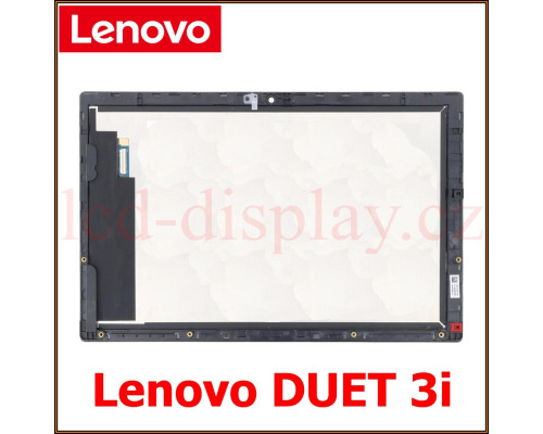 Duet 3i-10IGL5 Černý LCD Displej + Dotyk pro Duet 3i-10IGL5 Laptop (ideapad) - Type 82AT 5D10Z75135 Assembly (Duet 3-10IGL5) by www.lcd-display.cz