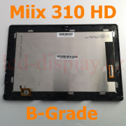 Miix 310 Černý HD LCD Display + Dotyk pro Lenovo Ideapad Miix 310-10ICR 5D10L64821 Assembly