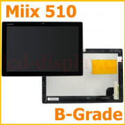 Miix 510 Černý LCD Displej + Dotyk pro Lenovo Miix 510 5D10M42923 Assembly