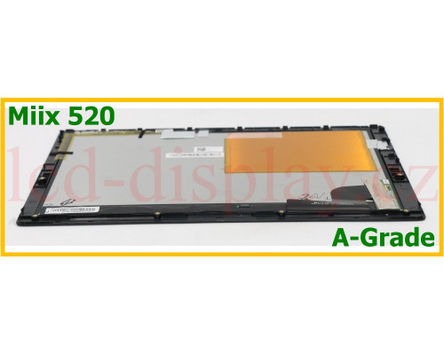 Miix 520-12IKB Černý LCD Displej + Dotyk pro Lenovo Miix 520-12IKB 5D10P92363 5D10P92347 Assembly (Miix 520) by www.lcd-display.cz