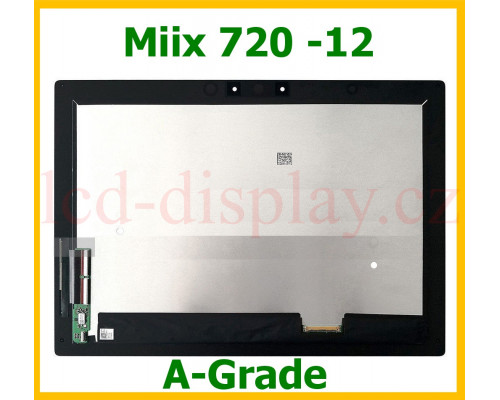 Miix 720 Černý LCD Displej + Dotyk pro Lenovo Miix 720-12IKB 5D10M65391 Assembly (Miix 720-12IKB) by www.lcd-display.cz