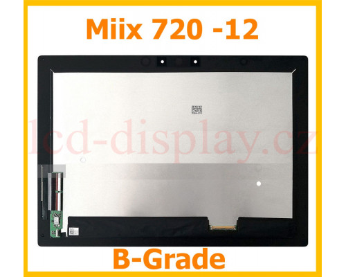 Miix 720 Černý LCD Displej + Dotyk pro Lenovo Miix 720-12IKB 5D10M65391 Assembly (Miix 720-12IKB) by www.lcd-display.cz