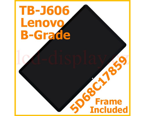TB-J606 Černý LCD Displej + Dotyk pro Lenovo Tab P11 (Lenovo TB-J606F, TB-J606L) - Type ZA7R 5D68C17859 Assembly (J606) by www.lcd-display.cz
