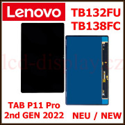 TB132FU Černý LCD Displej + Dotyk pro Lenovo Tab P11 Pro (2nd Gen) (TB132FU) 5D68C20967 Assembly