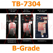 TB-7304 Černý LCD Displej + Dotyk pro Lenovo TAB 7 Essential TB-7304 LTE 5D68C09104 Assembly