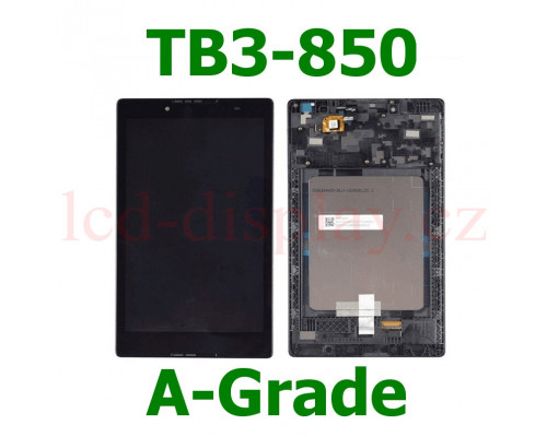 TB3-850 Černý/Modrý Displej + Dotyk pro Lenovo Tab 3 8 TB3-850F, TB3-850M 5D68C05437 Assembly (TB3-850) by www.lcd-display.cz