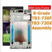 TB3-730 Bílý LCD Displej + Dotyk pro Lenovo TAB3 7 Tablet (TB3-730F, TB3-730X) - Type ZA11 ZA13 5D68C05482 5D68C05757 5D68C07310 Assembly