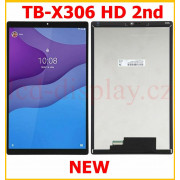 TB-X306 Černý LCD Displej + Dotyk pro Tab M10 HD (2nd Gen) (TB - X306F, TB - X306X, TB-X306V ) - Type ZA8K 5D68C17102 Assembly