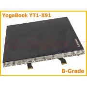 YB1-X91 Černý LCD Displej + Dotyk pro Lenovo YOGA Book (YB1-X91F, YB1-X91L, YB1-X90F, YB1-X90L) - Type ZA0V SD68C05384 Assembly