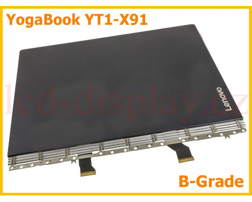 YB1-X91 Černý LCD Displej + Dotyk pro Lenovo YOGA Book (YB1-X91F, YB1-X91L, YB1-X90F, YB1-X90L) - Type ZA0V SD68C05384 Assembly (YB1-X90) by www.lcd-display.cz