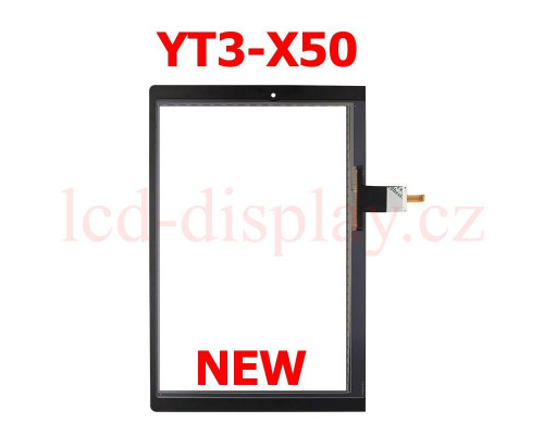 YT3-X50 Černý Dotyk pro Lenovo Yoga TAB 3 YT3 X50 YT3-X50 5D68C03557 Touch (YT3-X50) by www.lcd-display.cz