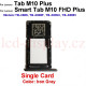 For Lenovo Tab M10 Plus TB-X606F TB-X606 Tray SIM card + Micro SD card