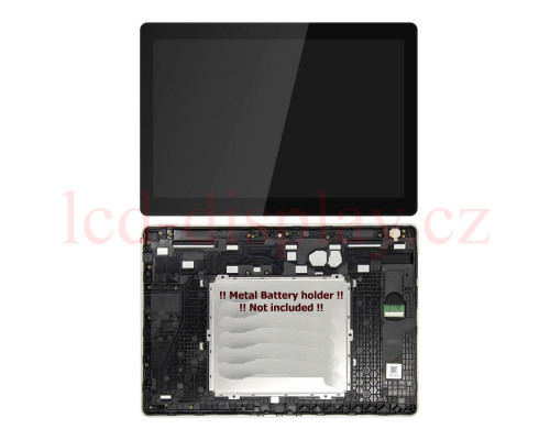 X605 Černý LCD Displej + Dotyk pro Lenovo Smart Tab M10 TB-X605F X605L ZA48 ZA49 5D68C13019 5D68C13531 5D68C12512 5D68C13530 Assembly (TB-X605) by www.lcd-display.cz