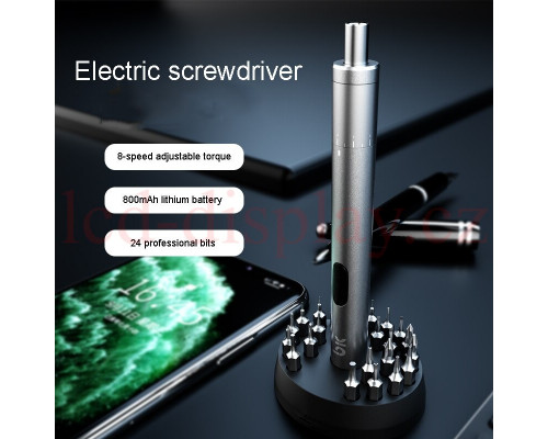 TBK BK008 Adjustable Position Electric Charging Screwdriver Set IOS Android Phone Repair Dismantling High Precision Tools (TBK BK008) by www.lcd-display.cz