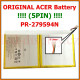 (5pin) B3-A20 / B3-A30 / B3-A32 / B3-A40 / B3-A42 Battery for Acer Iconia Model PR-279594N (1lCP3/95/94-2) 4.2V 6000mAh